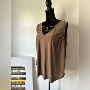AUW sleeveless top